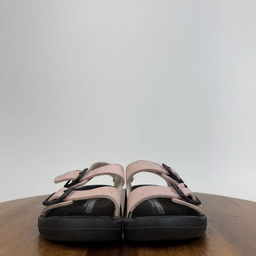 Little Kids Birkenstock Mogami Birko-Flor‎ Open Toe Pink Sandals Size 12 Narrow